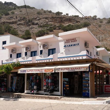 Giannis Rooms Agia Roumeli Eksteriør bilde